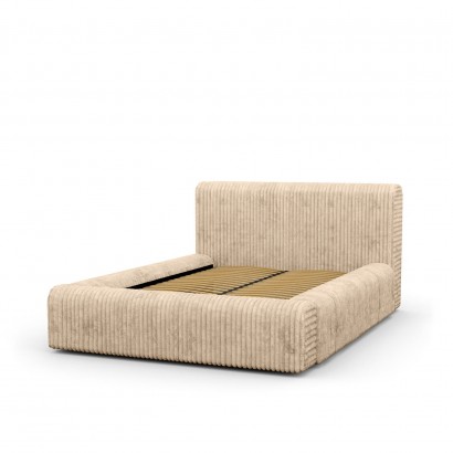 Fabric bed with storage - AVA