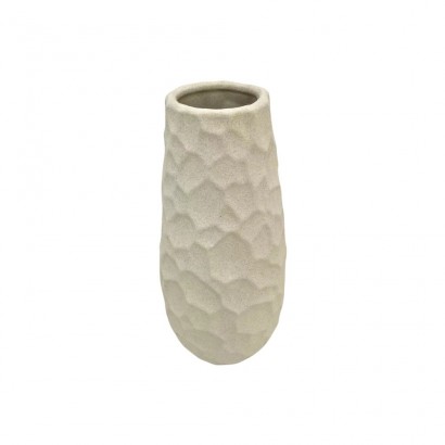 White ceramic vase,...