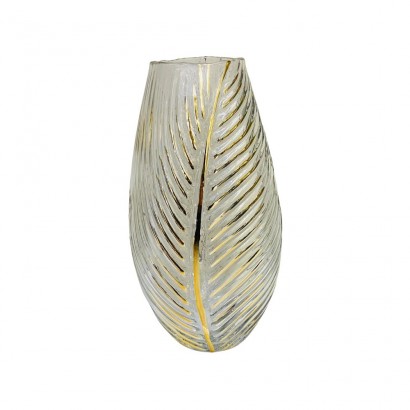 Vase en verre, D18xH33CM