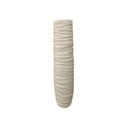 Ceramic vase, H75CM - White