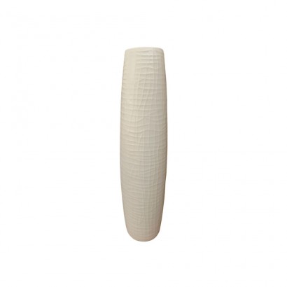 Ceramic vase, H75CM - White