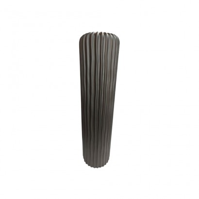 Black ceramic vase, H75CM