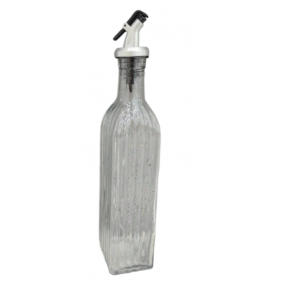 Clear glass bottle, 500ML