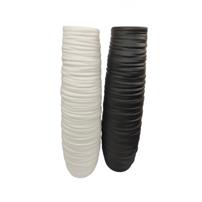 Ceramic vase, H58CM - Black