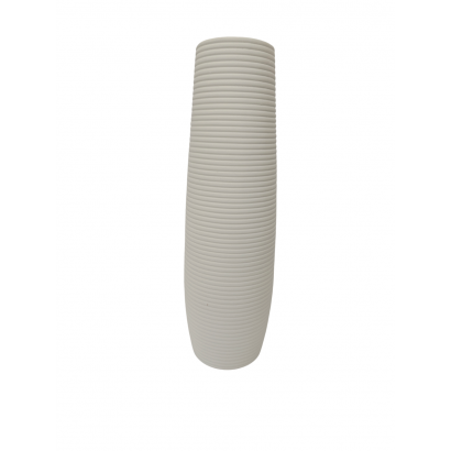 Vase en céramique blanc, H33CM