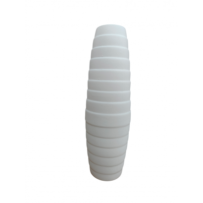 White ceramic vase, H33CM