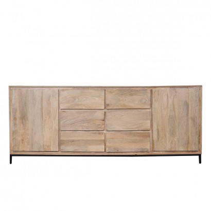 Wooden sideboard, H85CM -...