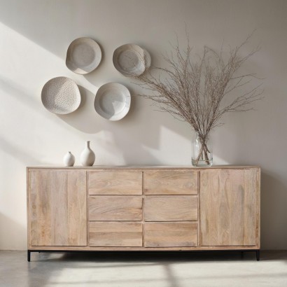 Wooden sideboard - SELENA -...