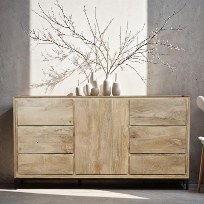 Wooden sideboard - SELENA -...