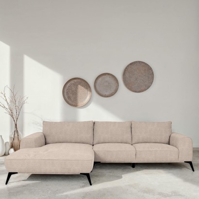 5-seater fabric corner sofa...