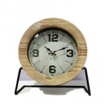 LOWELL table clock H21 cm