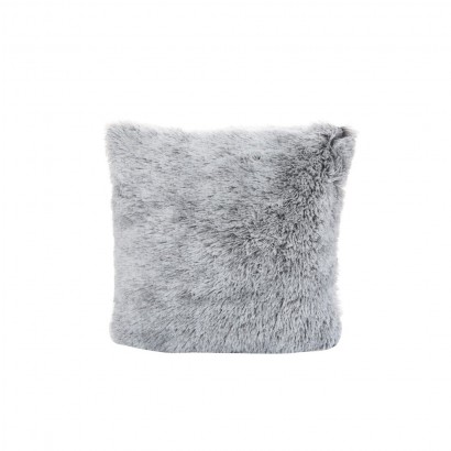 Coussin shaggy bicolore...
