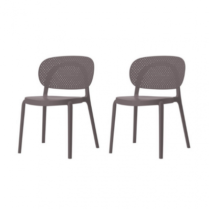 Set of 2 chairs CHLOE PP...