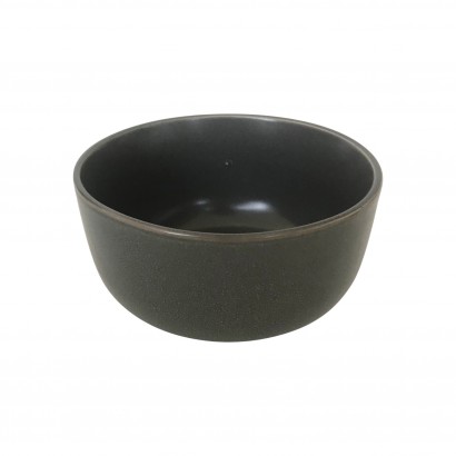 Grey ceramic bowl, D12 cm -...