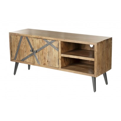 Wooden TV stand with...