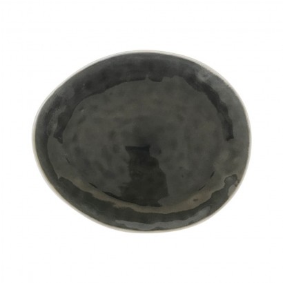 Oval ceramic plate, D27 cm...