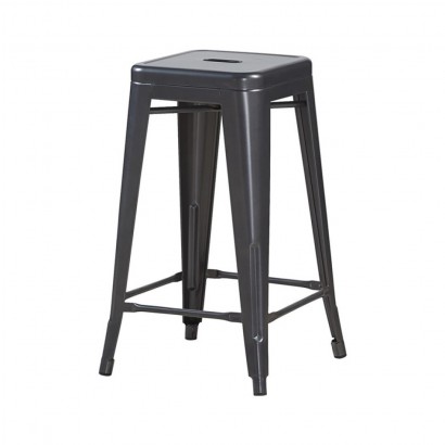 Industrial bar stool with...