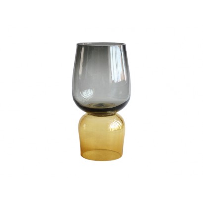 Helder glas/amber design...