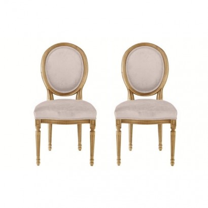Set of 2 Medallion chairs...