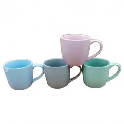 Set of 4 pastel colored...