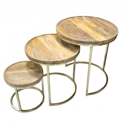 Set of 3 nesting tables in...
