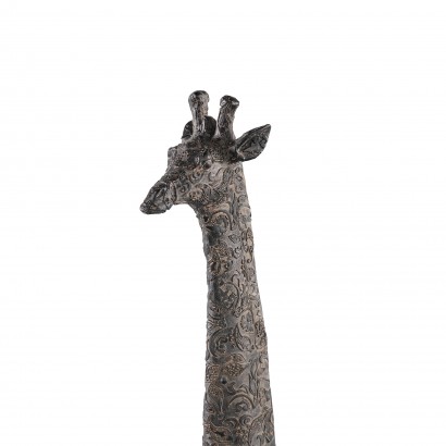 Statue of a giraffe in...